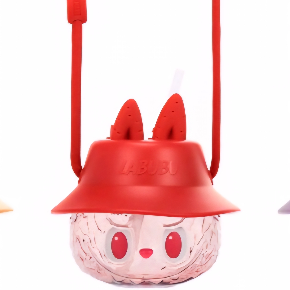 Pop Mart Labubu THE MONSTER Wacky Mart Series - Tumbler Tomato Red